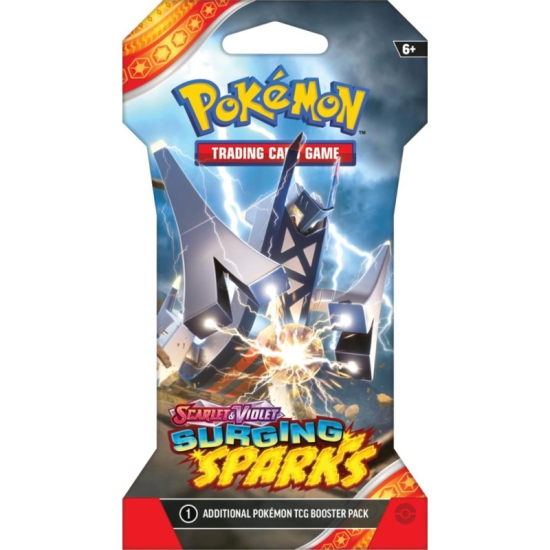 Sleeved booster Surging Sparks